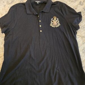 Ralph Lauren Black Short Sleeve Tee